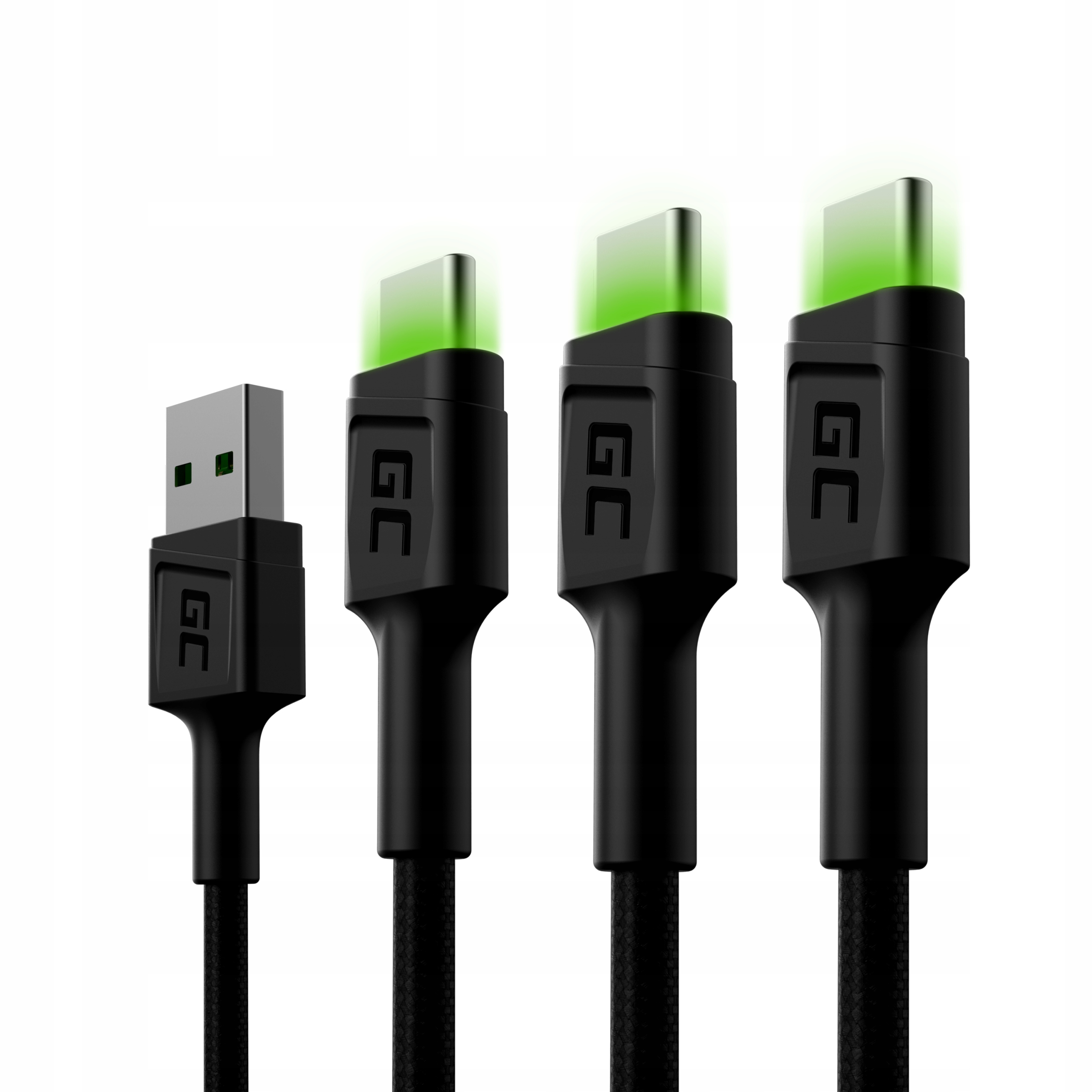 Sada káblov Green Cell USB - USB typu C
