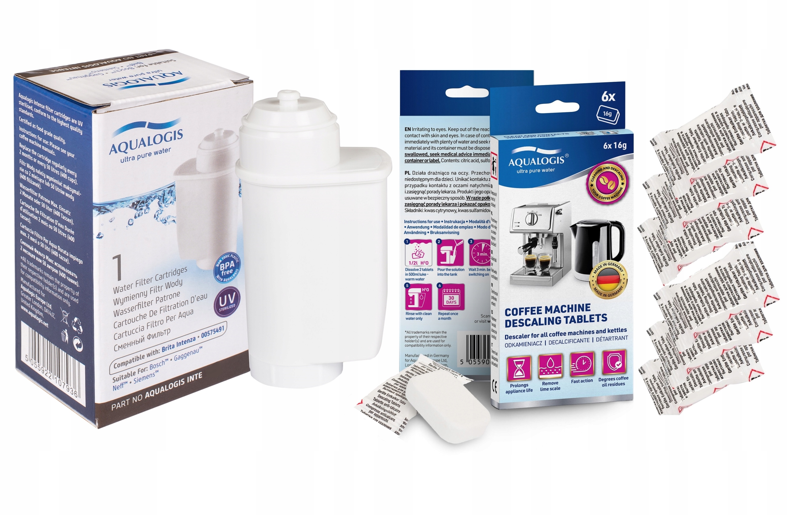 Siemens Set TZ70003 Filter, tablety TZ80002