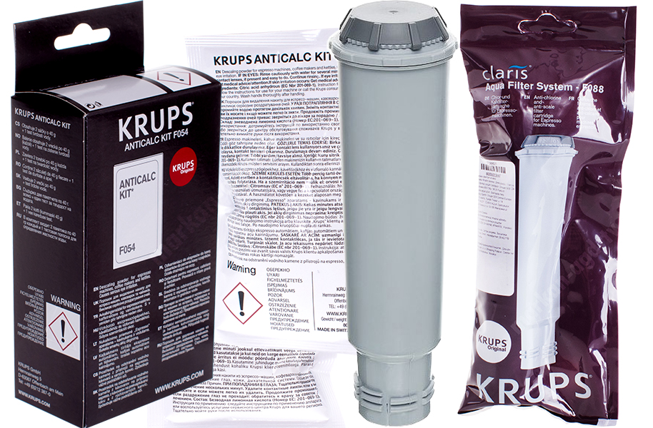 Krups nastavený Claris F088 Filter a F054 Zúfa