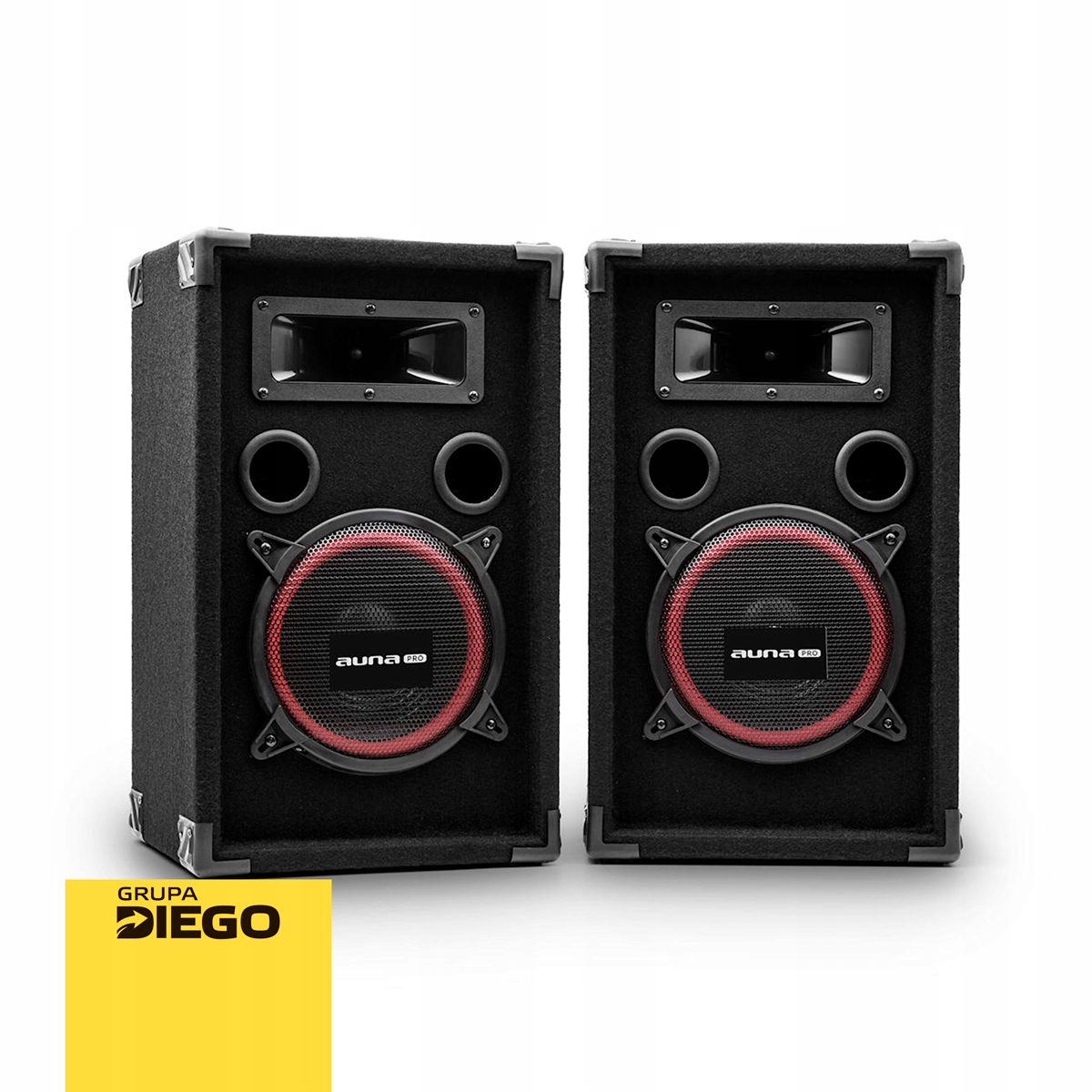 Auna Pro PA-220-P 400 v čiernych stĺpcoch