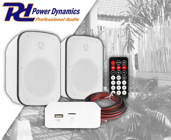 Sada dynamiky výkonu BD50W 60 v bielych stĺpcoch