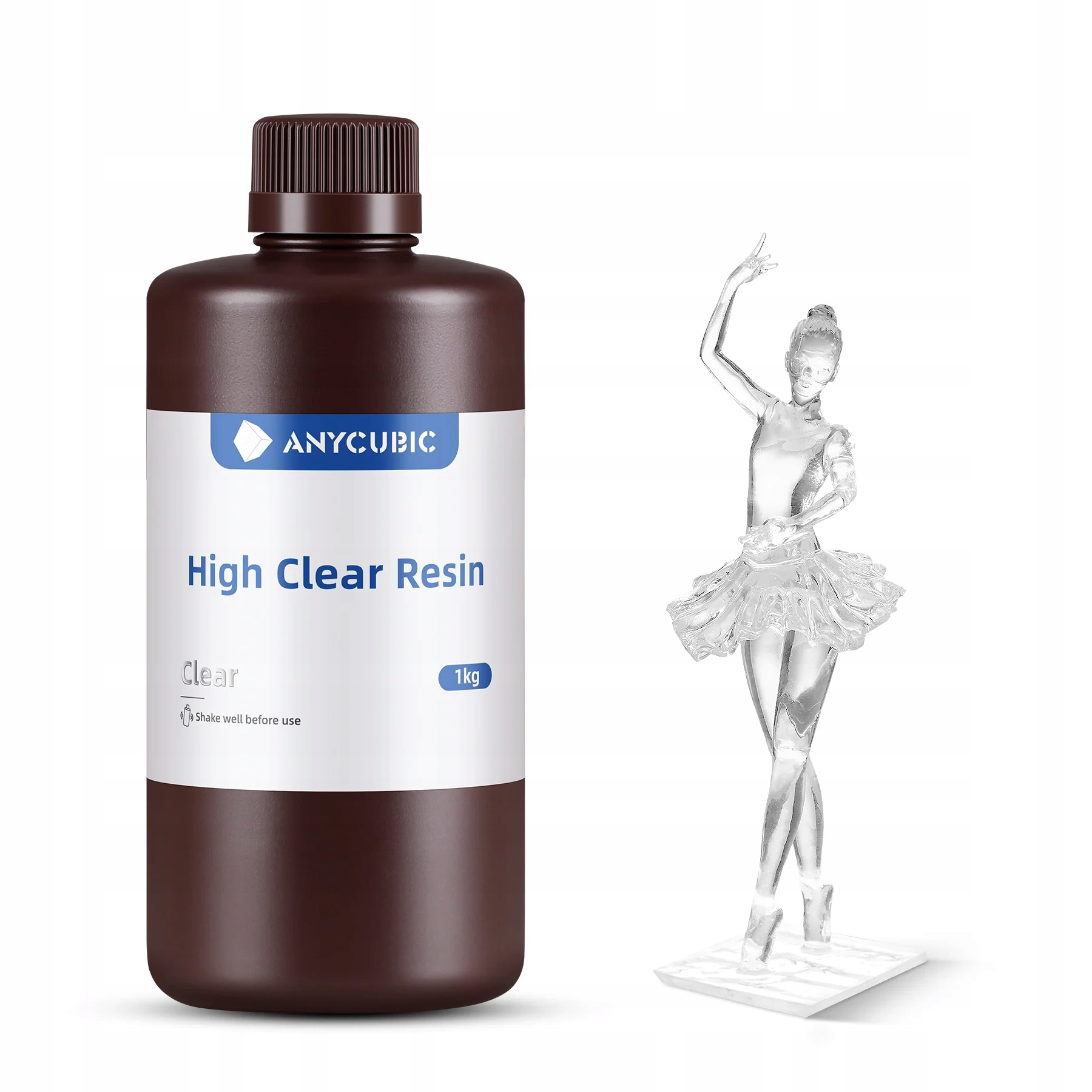 Anycubic 3D tlačiareň živica, bezfarebná, 1 liter