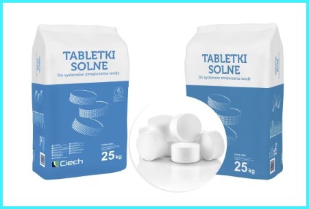Soľ v tabletách Soľná tabletovaná CIECH 250 kg
