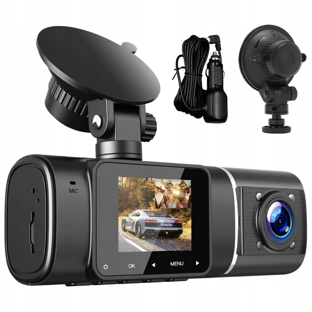 Predná a zadná kamera do auta Manta DVR505F Full HD