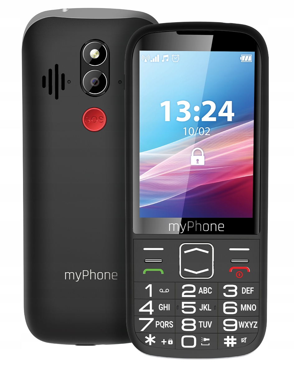 mobilný telefón myPhone Halo 4 64 MB / 128 MB 4G (LTE) čierny