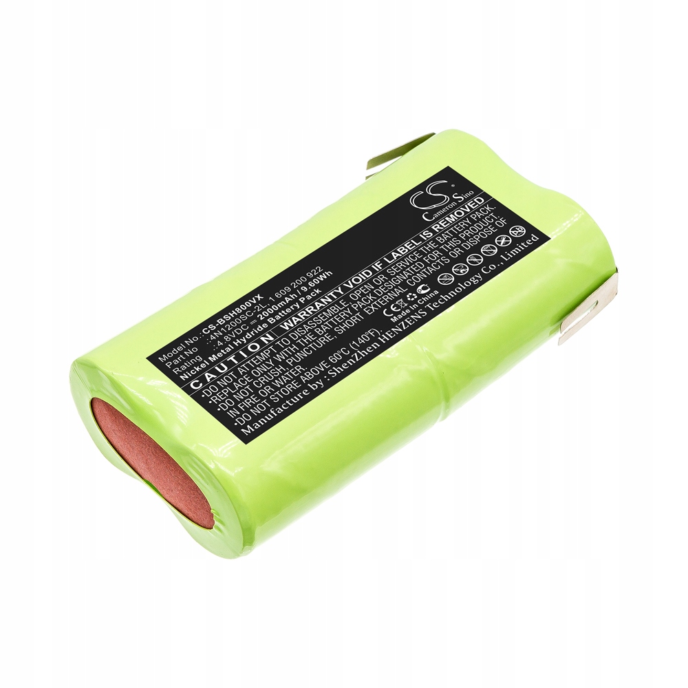 Pre Bosch 4,8 V vysávač batérie P800SL 390 002