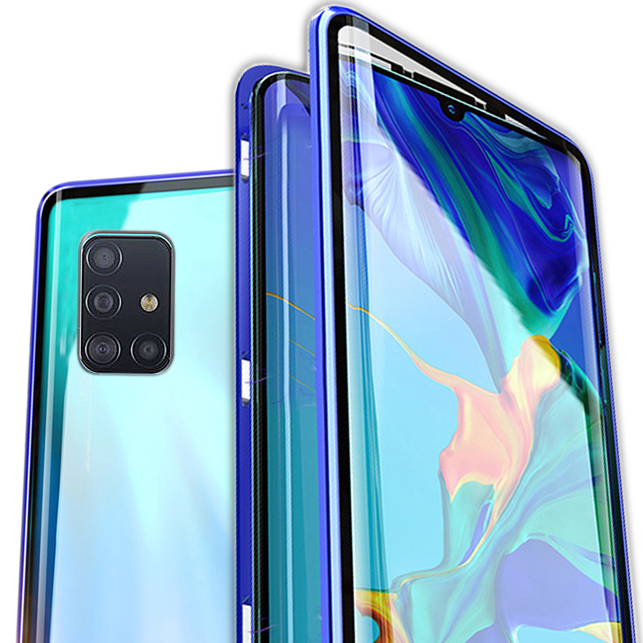 Frame (nárazník) kyslík pre Samsung Galaxy A71 SM-A715 Blue