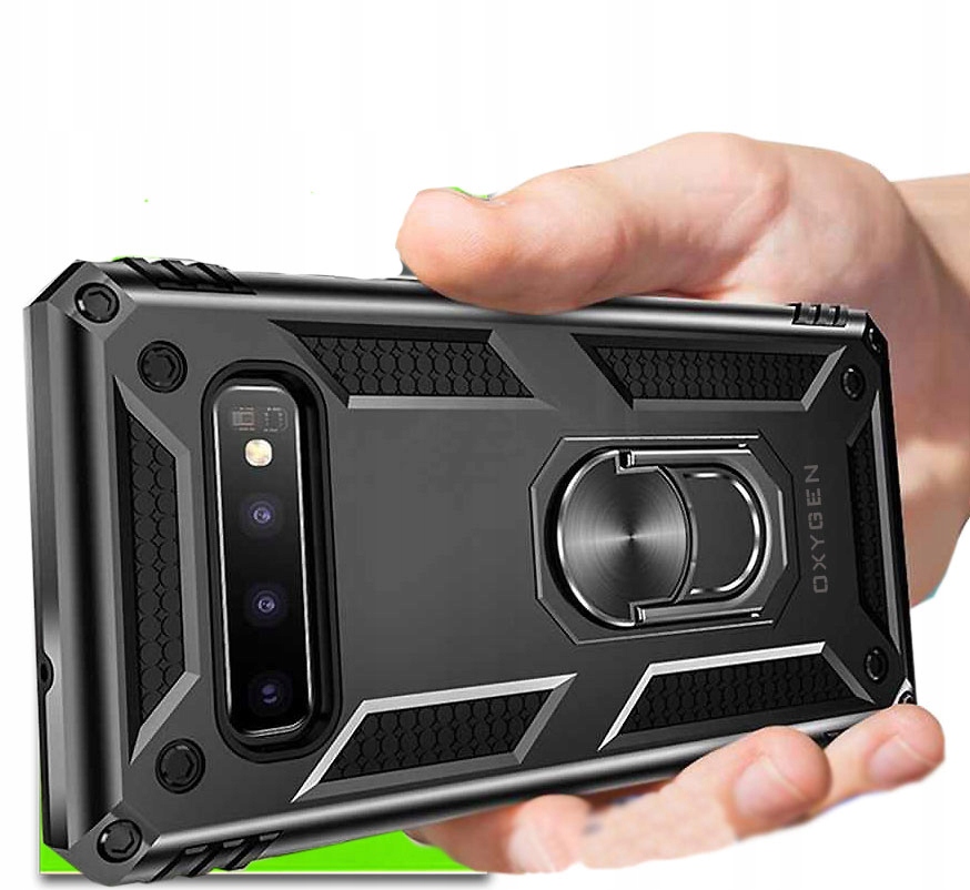 Kyslíkové chrbty pre Galaxy S10+ Plus čierna