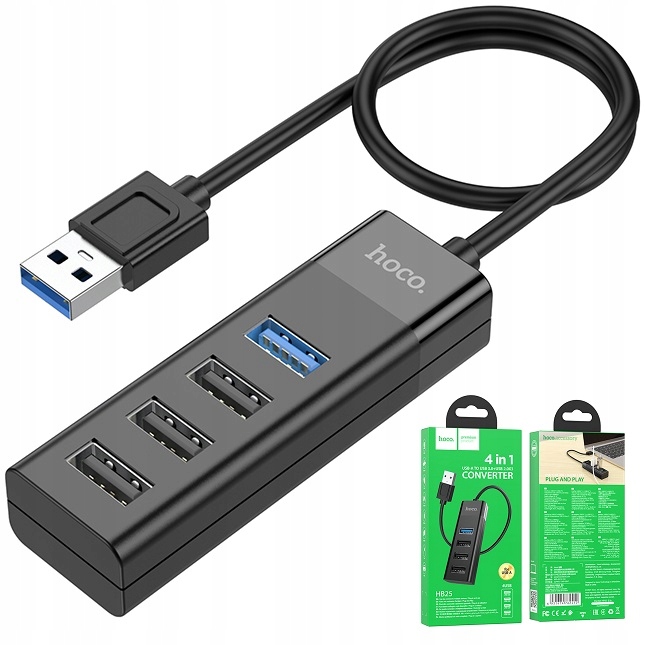 Hub USB Hoco HB25