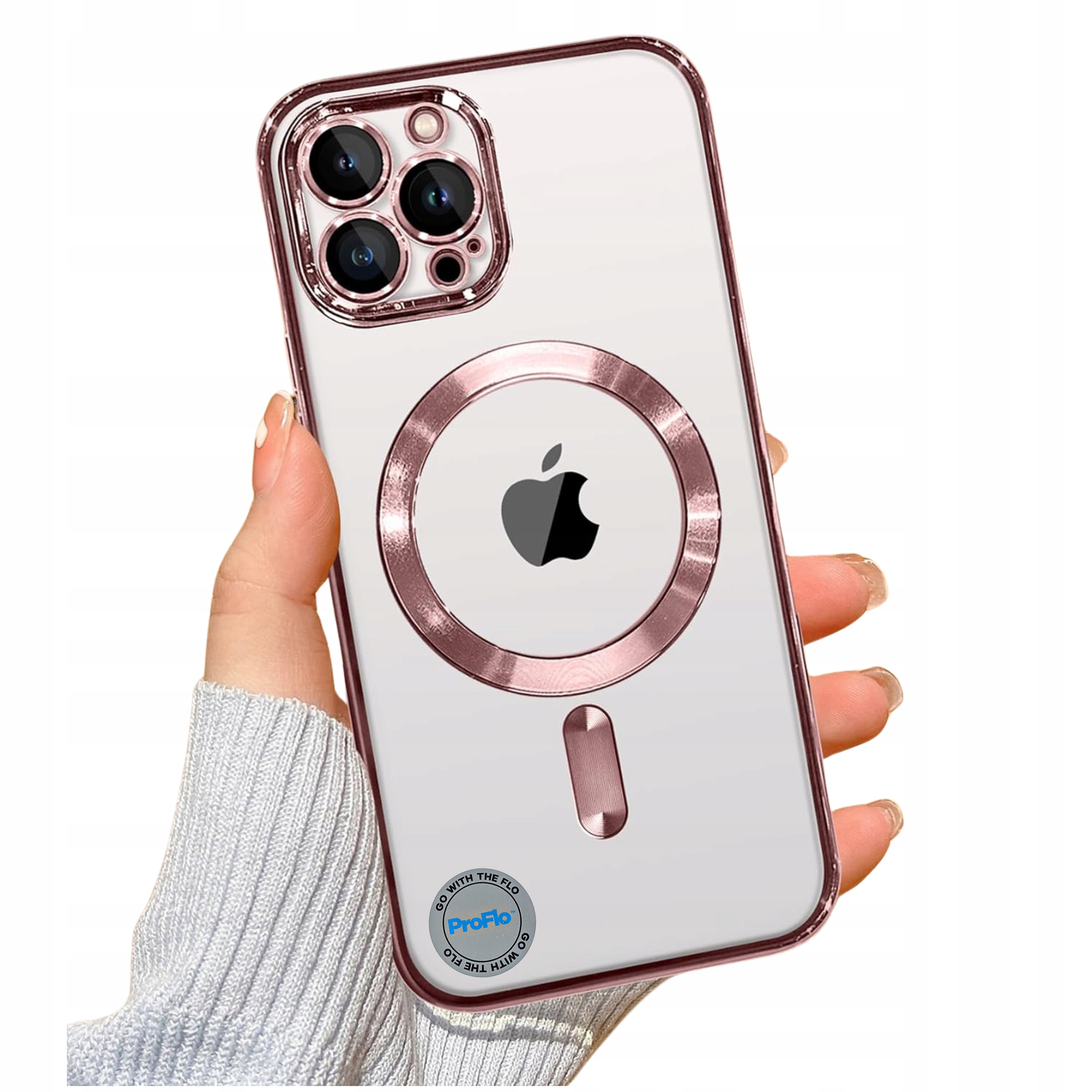 Zadné strany ProFlo pre Apple iPhone 15 Pro, bezfarebné