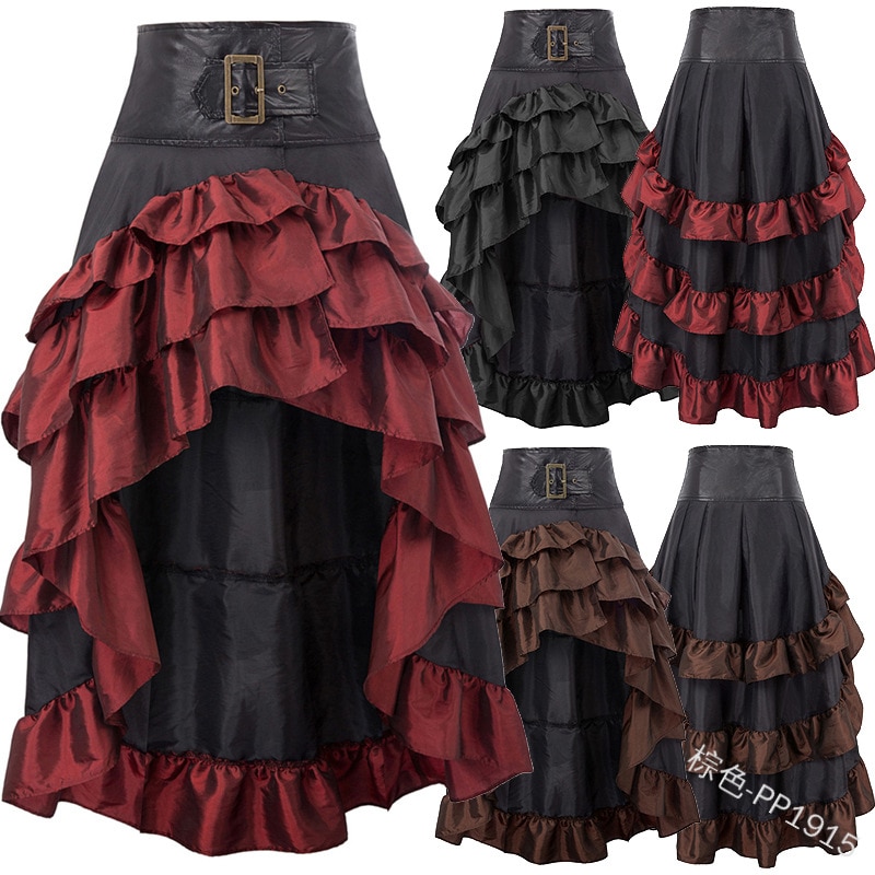 Lady Women a#39; Sukne Party Club Wear Retro