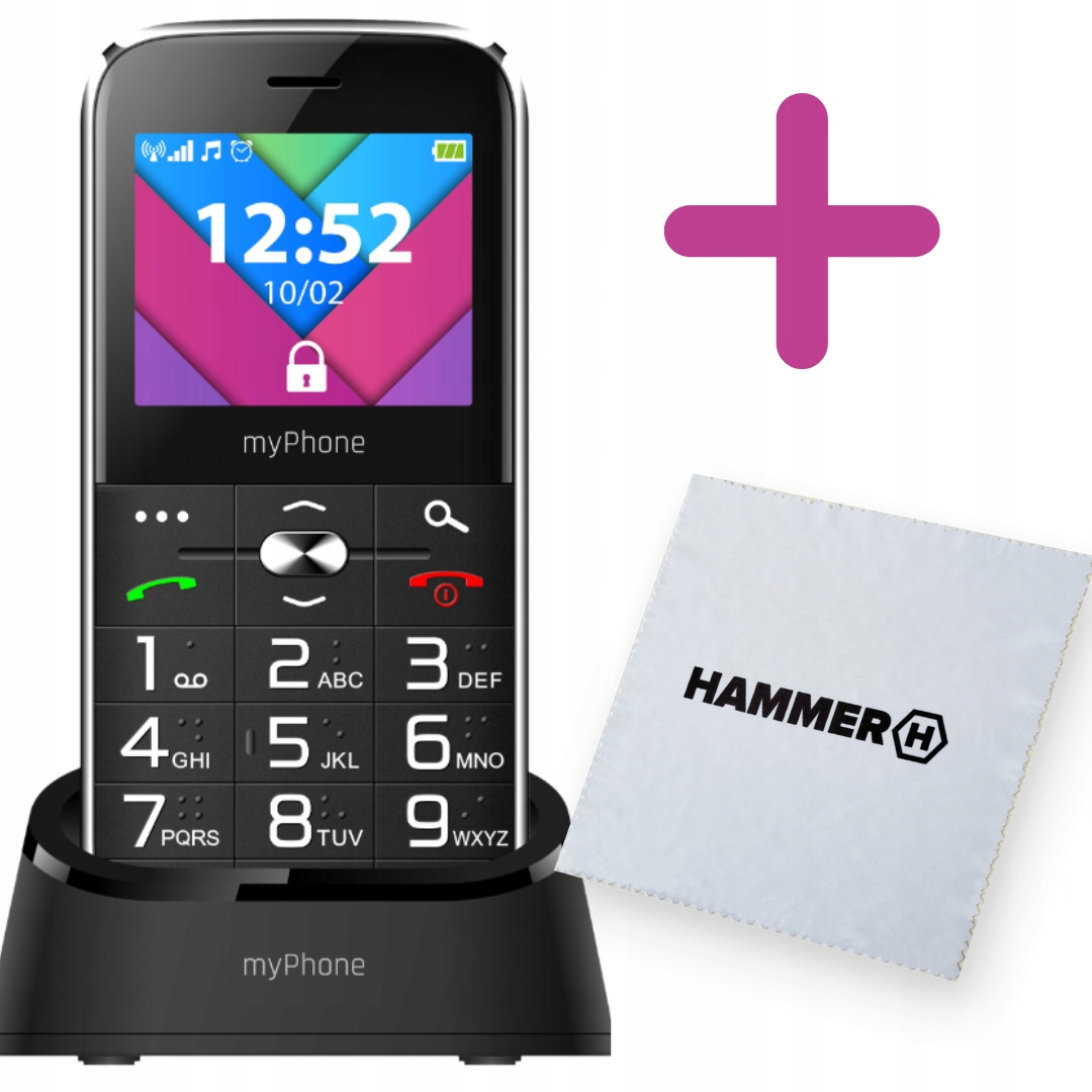 mobilný telefón myPhone Halo C 32 MB / 32 MB 2G čierny