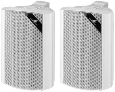 Sada bielych stĺpcov Monacor MKS-34/WS 30 W