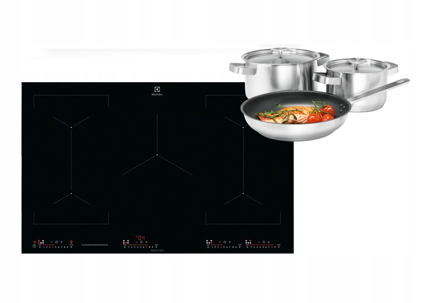 ELECTROLUX EIV8457 Indukčná doska + Voľné hrnce