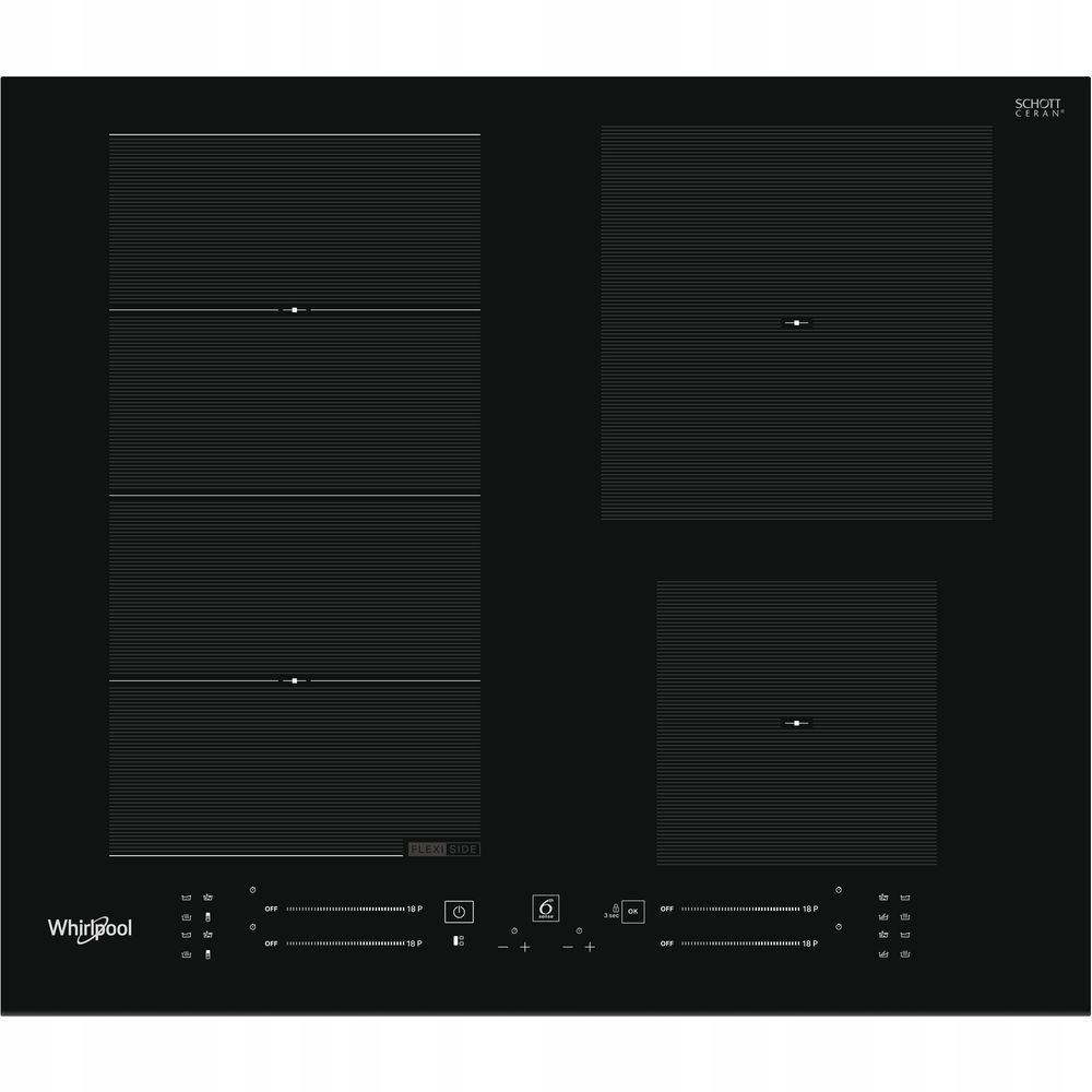 Indukcia PC WHIRLPOOL WFS4160BF _______ NEW