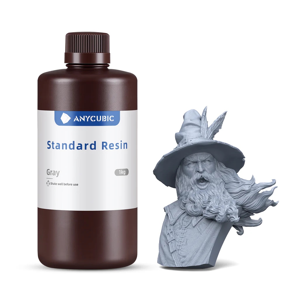 Anycubic 3D tlačiareň živicová šedá 1 l